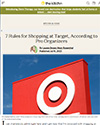 article the kitchn 7 rules for shopping at target