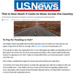 article moving across the country costs