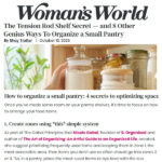 Womans World Tension Rod Shelf Secret