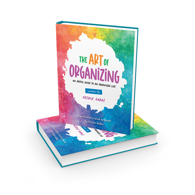 Book cover The Art of Organizing stack